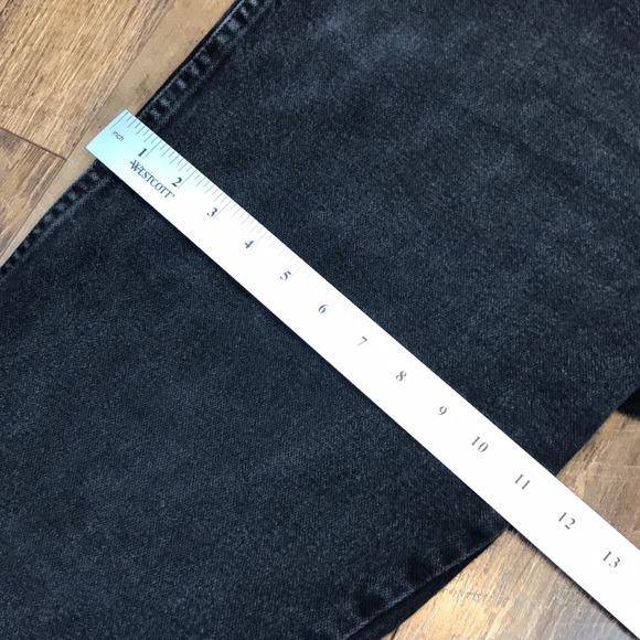 Wrangler Black Patch Cowboy Cut Jeans 13MWZ - Picture 7 of 9